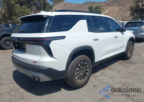 2025 Chevrolet Traverse Awd Z71 z USA, uszkodzony, nr VIN 1GNEVJRS4SJ200689